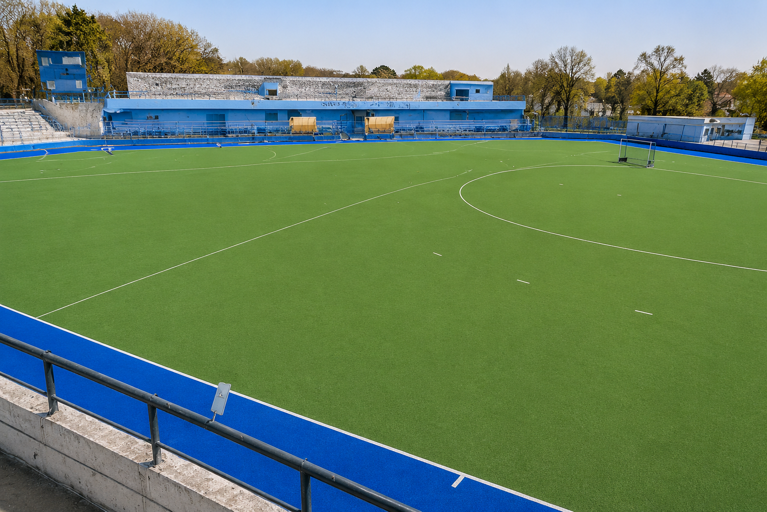 Hockey Astro Turf at Dhudike Moga